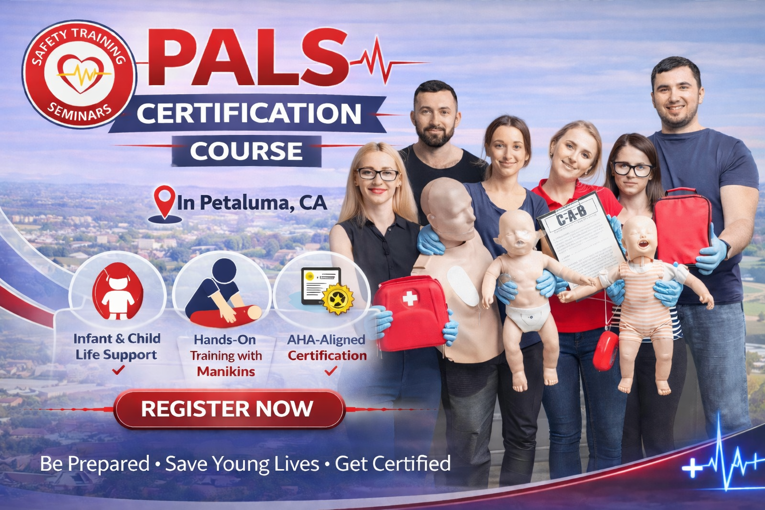 PALS certification course in Petaluma